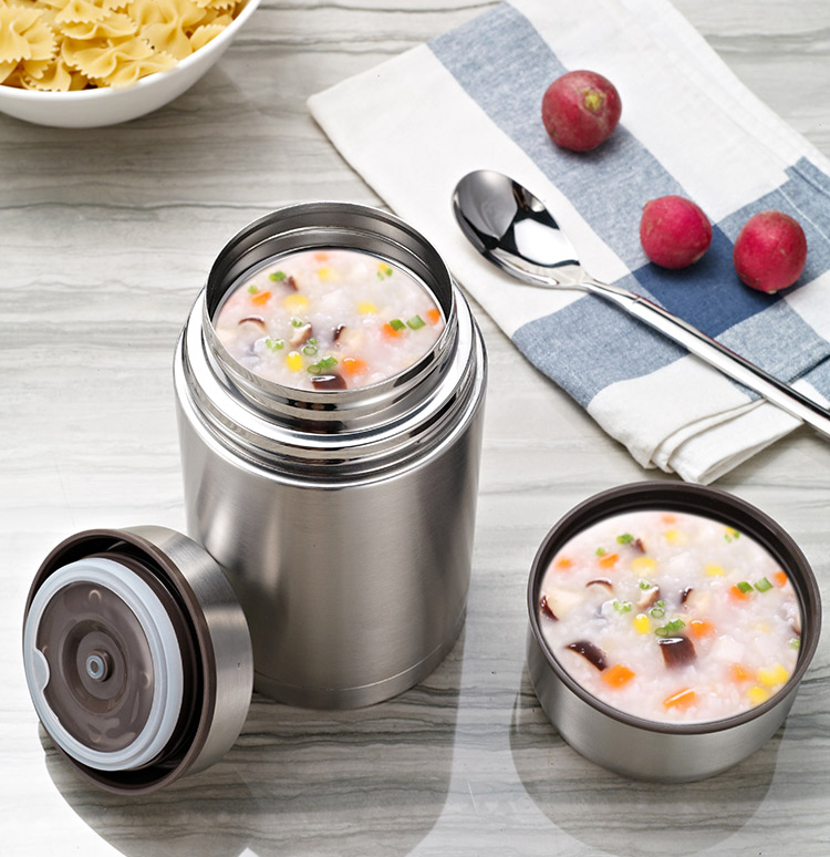 Vacuum Insulated Food Jar for Porridge