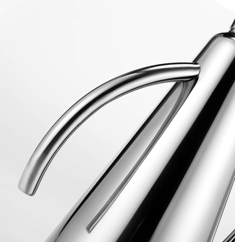 Stainless Oil Can Drizzler handle